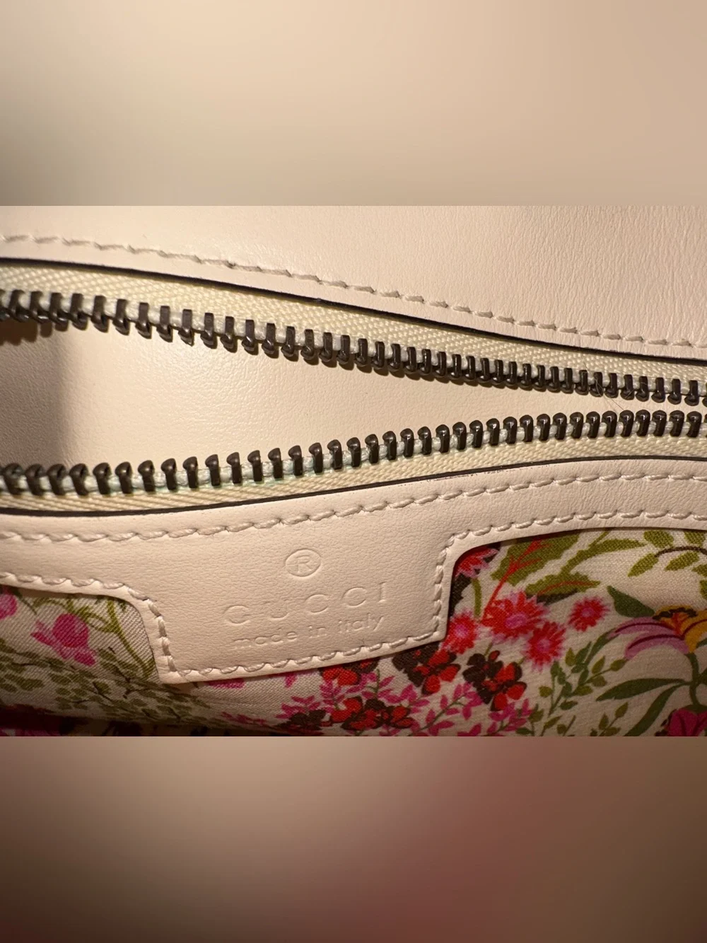 Gucci Marmont Floral Flap Bag